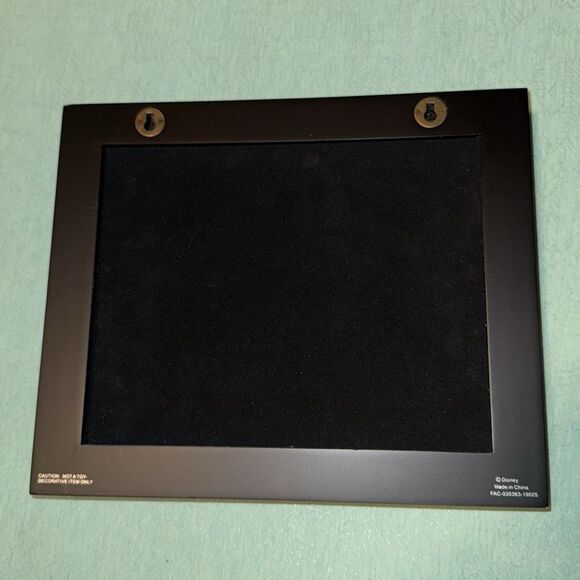 Disney Art D23 set of 4 8x10 prints in wood 12x10x2 brass & felt case frame - Picture 12 of 16